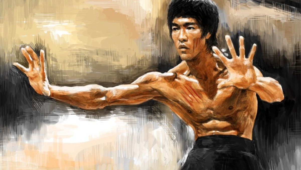 Bruce Lee portrait