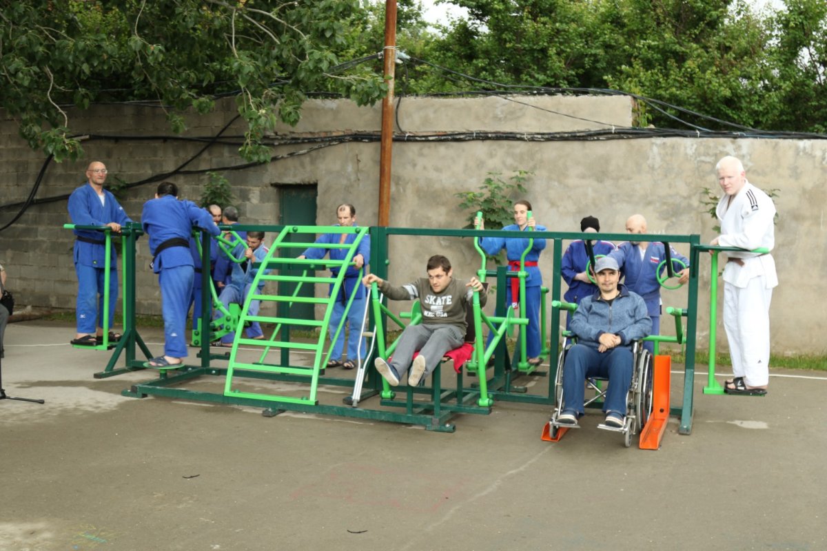 Спортивная площадка для инвалидов