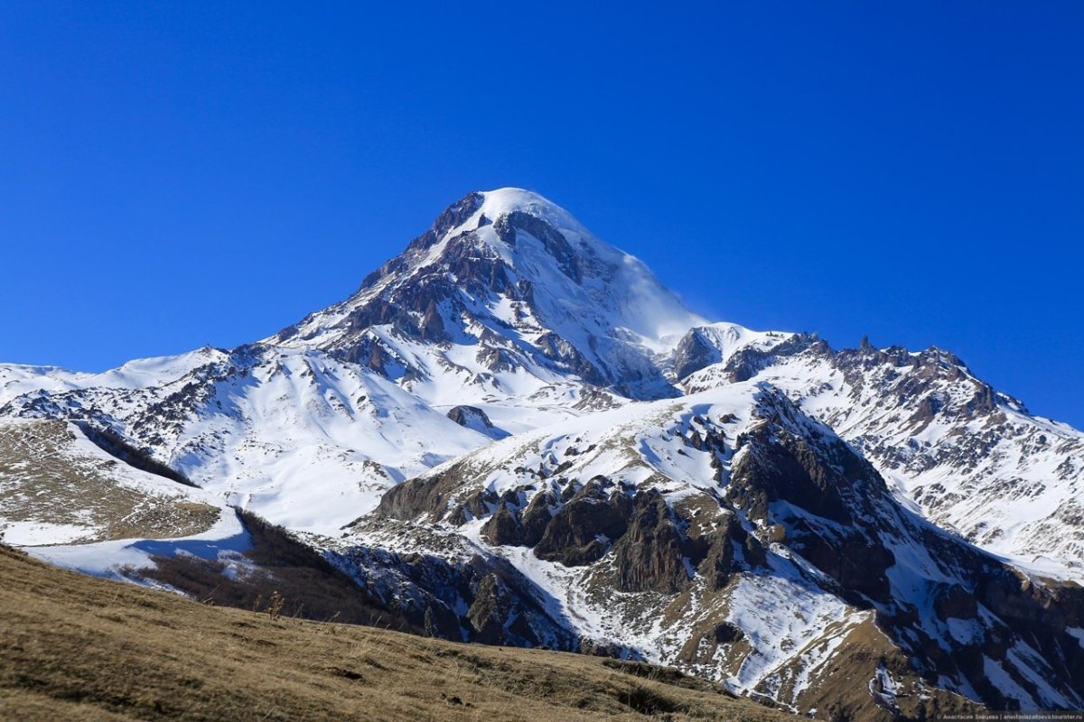 Гора Казбек Северная Осетия