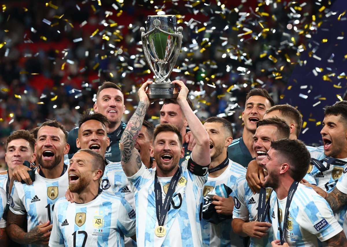 Футбол финалиссима-2022 Италия Аргентина