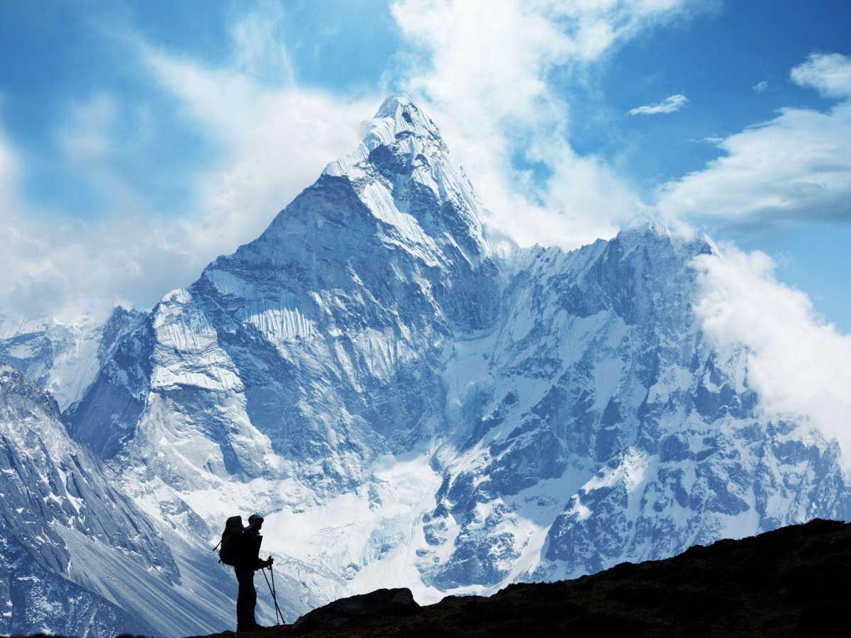 Гималаи , подножие Эвереста