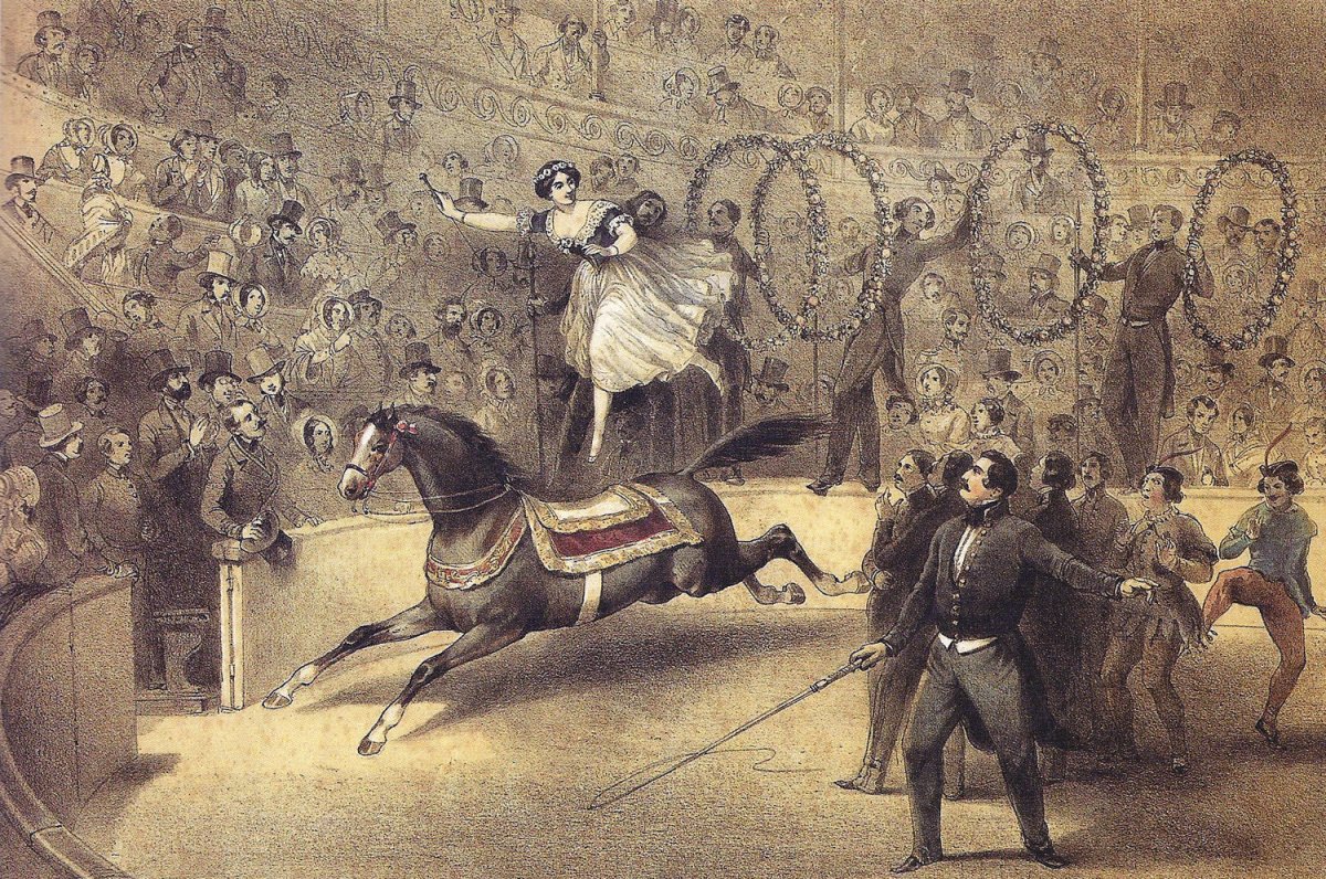 Циркачи 19 века