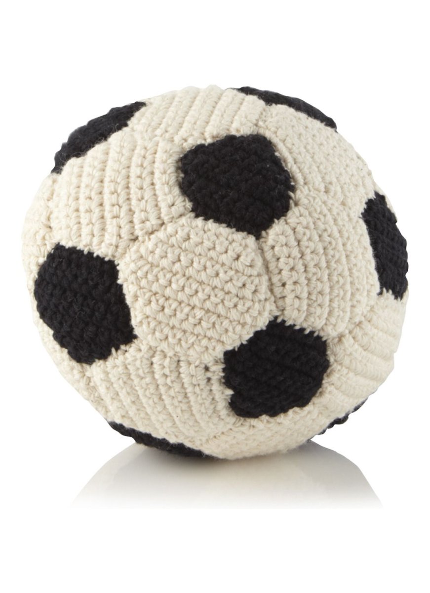 Футбольный мяч амигуруми