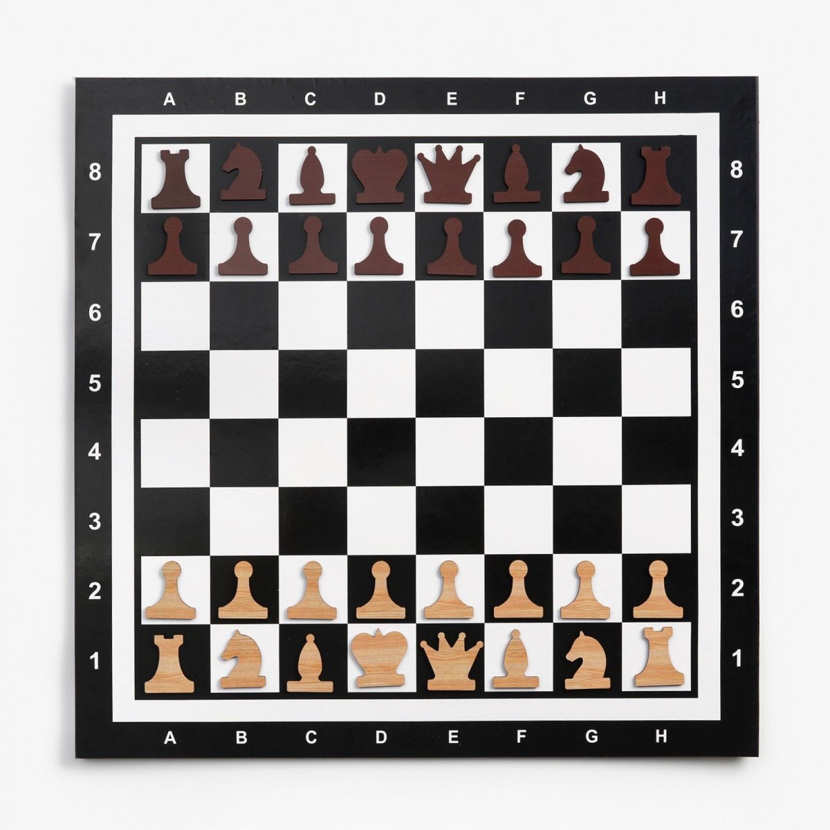 Шахматы настенные демонстрационные 810х810мм магнитные