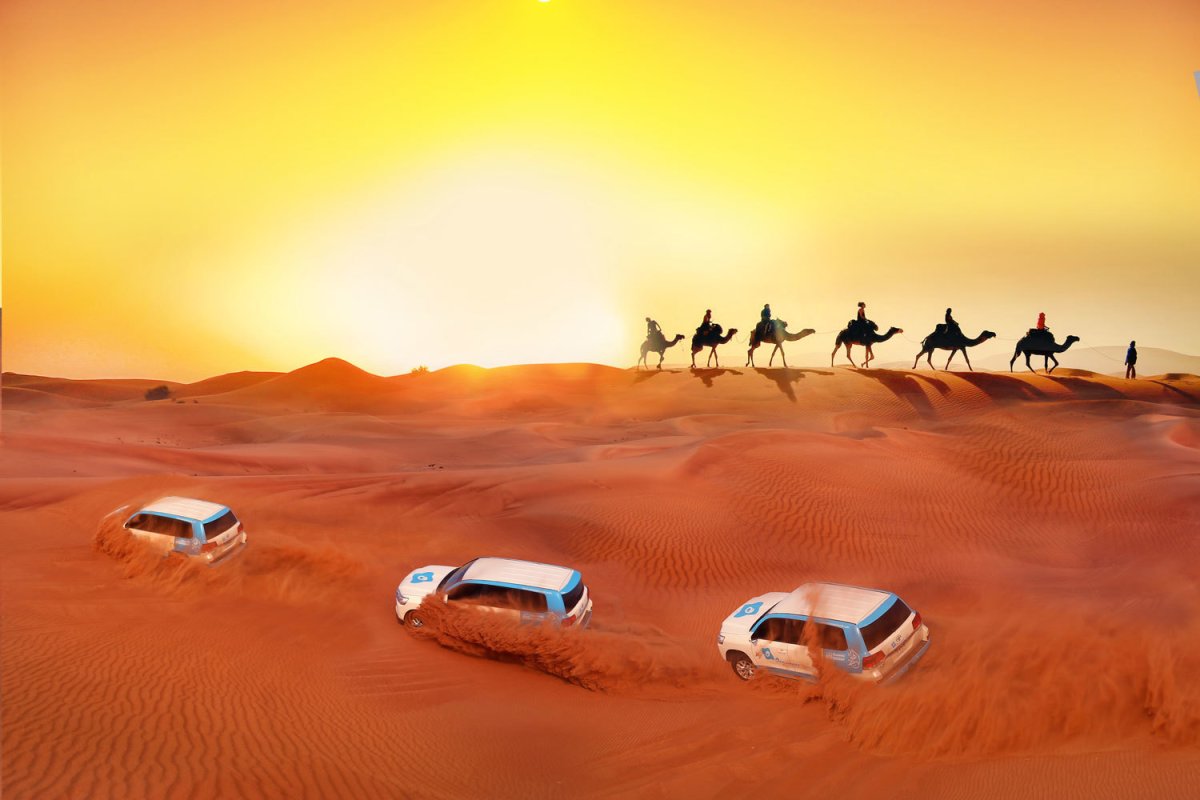 Пустынное сафари в Дубае