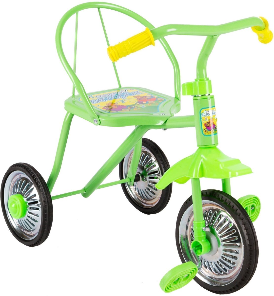 Велосипед трехколесный озорной ветерок 10" GV-b3-1mx зеленый