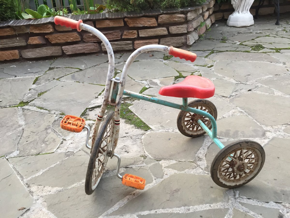 3х колёсный велосипед СССР