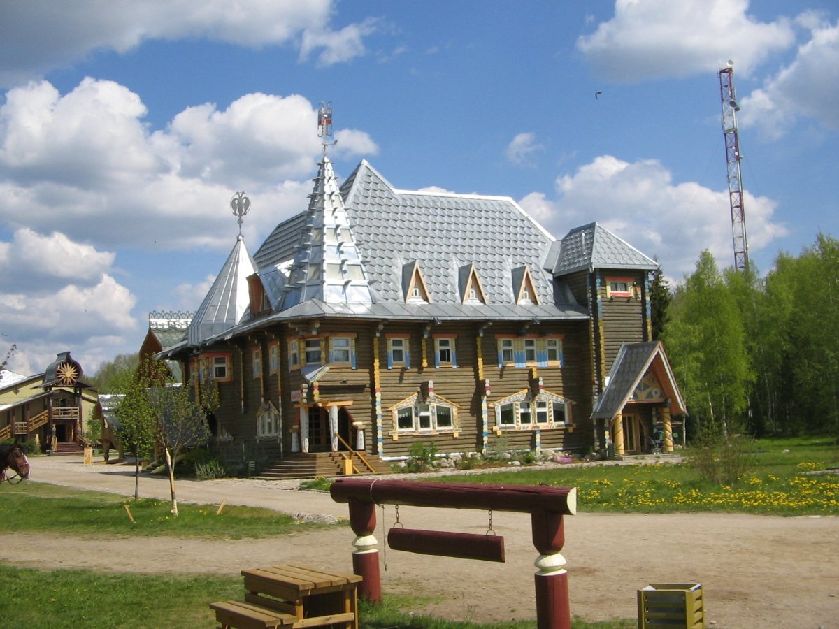 Карелия.деревня-музей Мандроги.