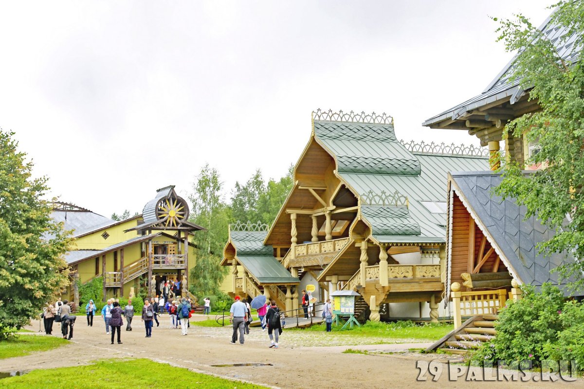 Туристическая деревня «Верхние Мандроги» Ленинградской области