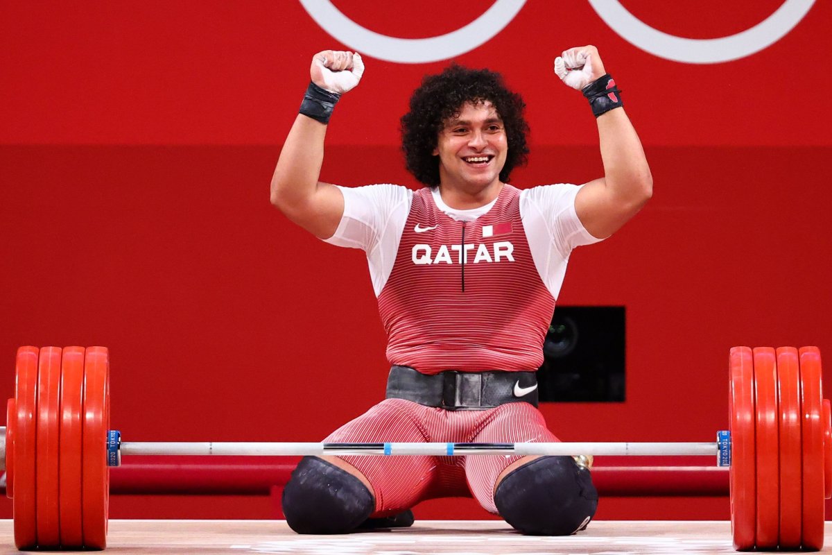 Тяжелоатлет из Катара