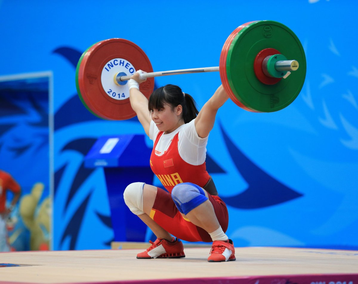 Чжан Ванли тяжелая атлетика