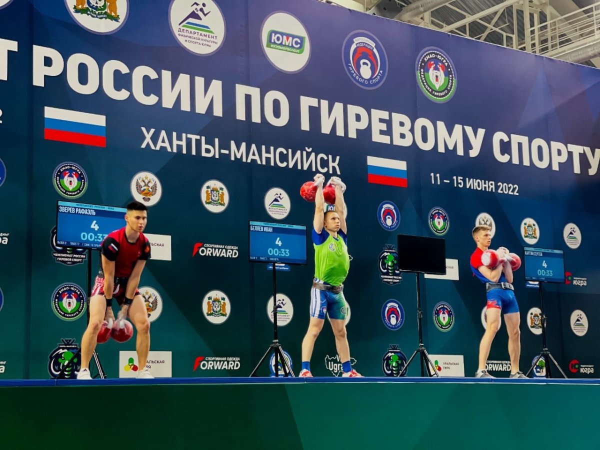 Чемпионат России по гиревому спорту 2022 Ханты Мансийск