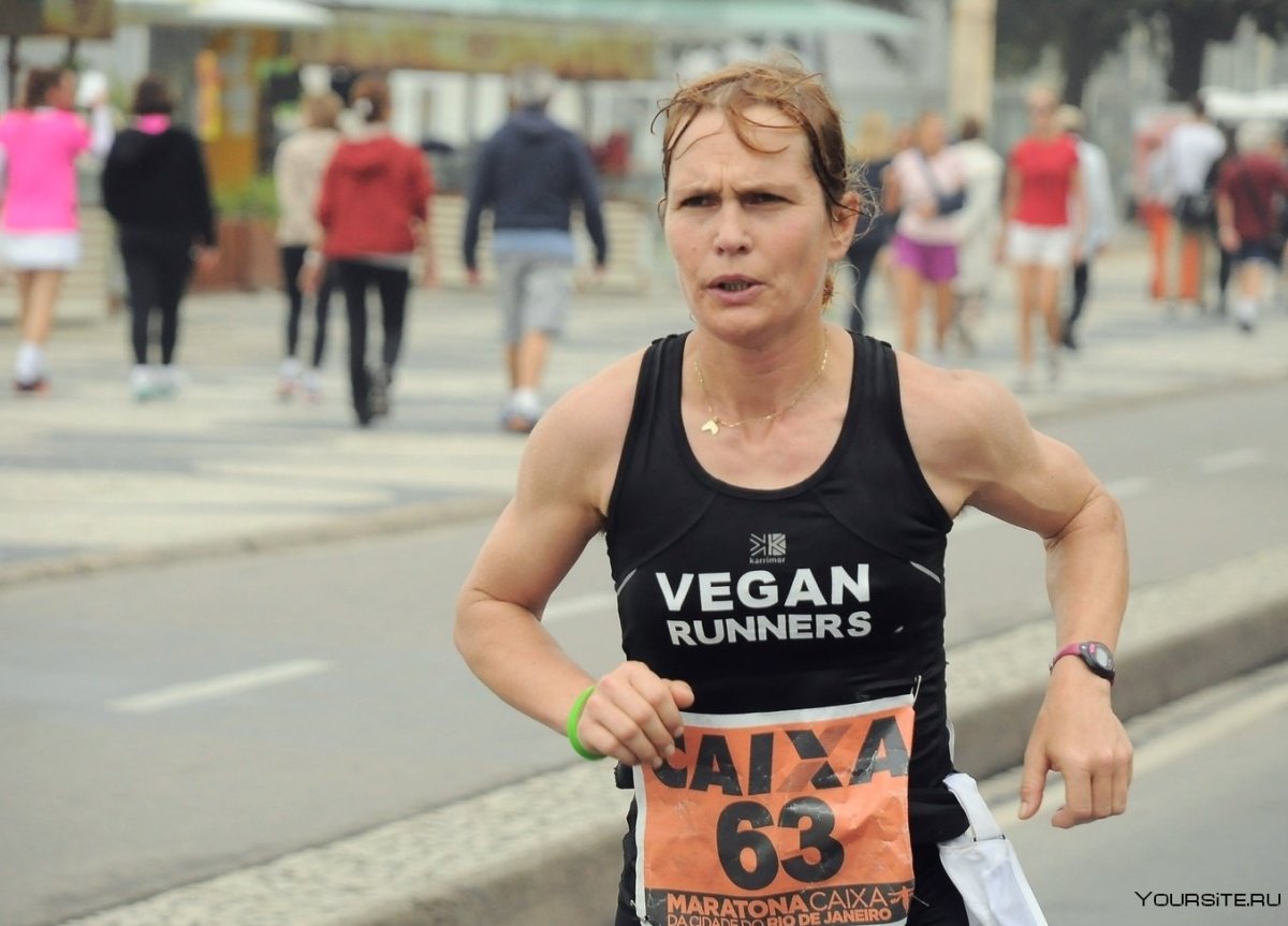 Веган марафонец