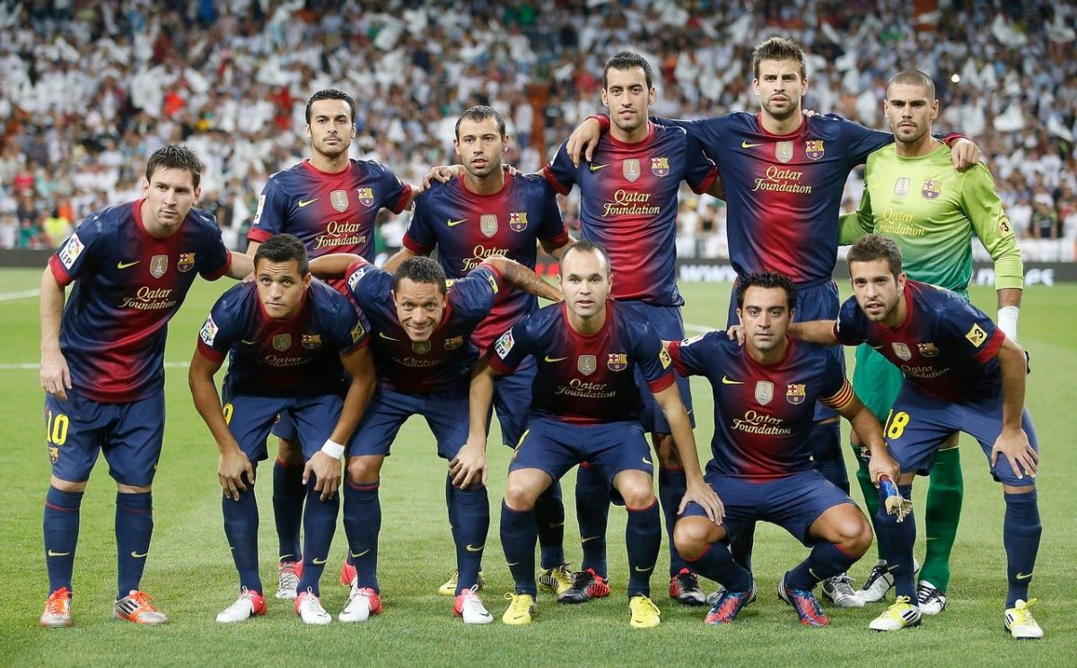 Барселона команда 2013