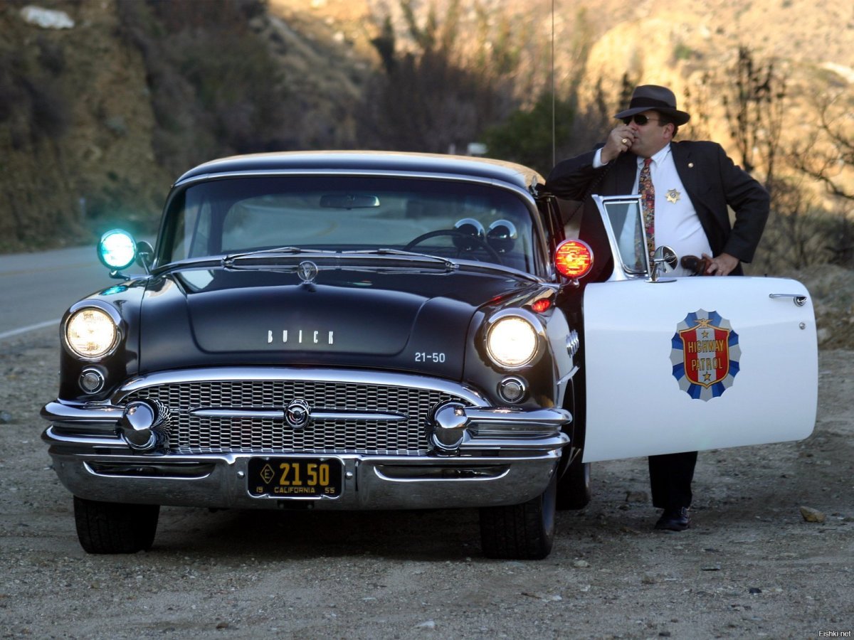 Buick Century 1955 Police