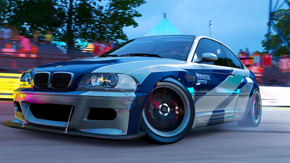 Drift BMW m3 GTR e46