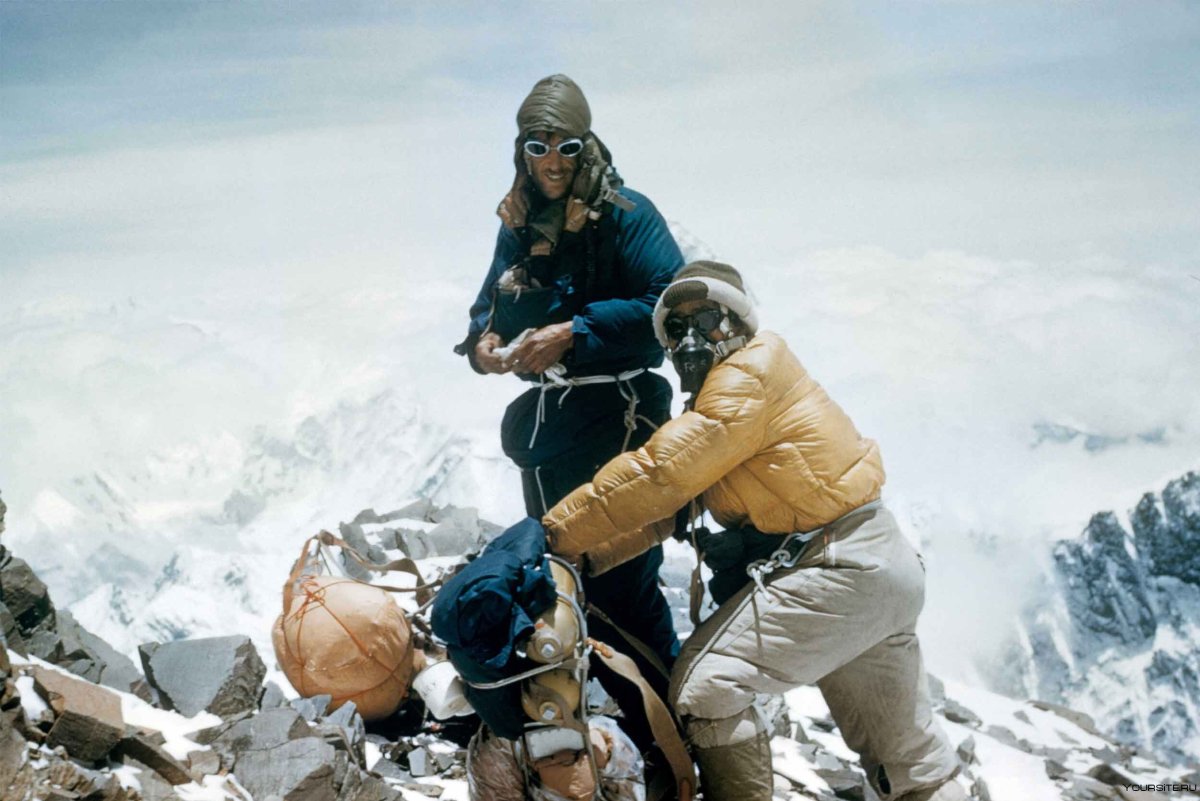 Хиллари Эдмунд восхождение на Эверест