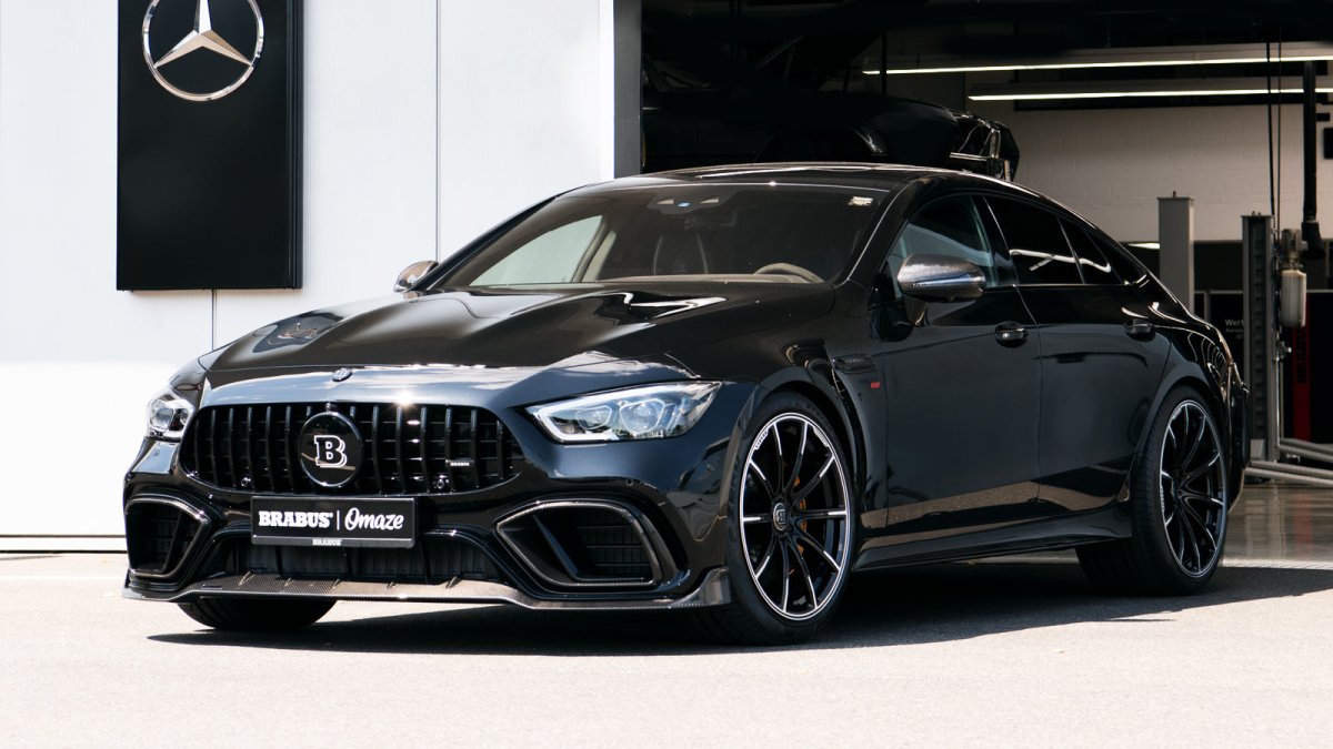 Mercedes AMG gt 63 s Brabus