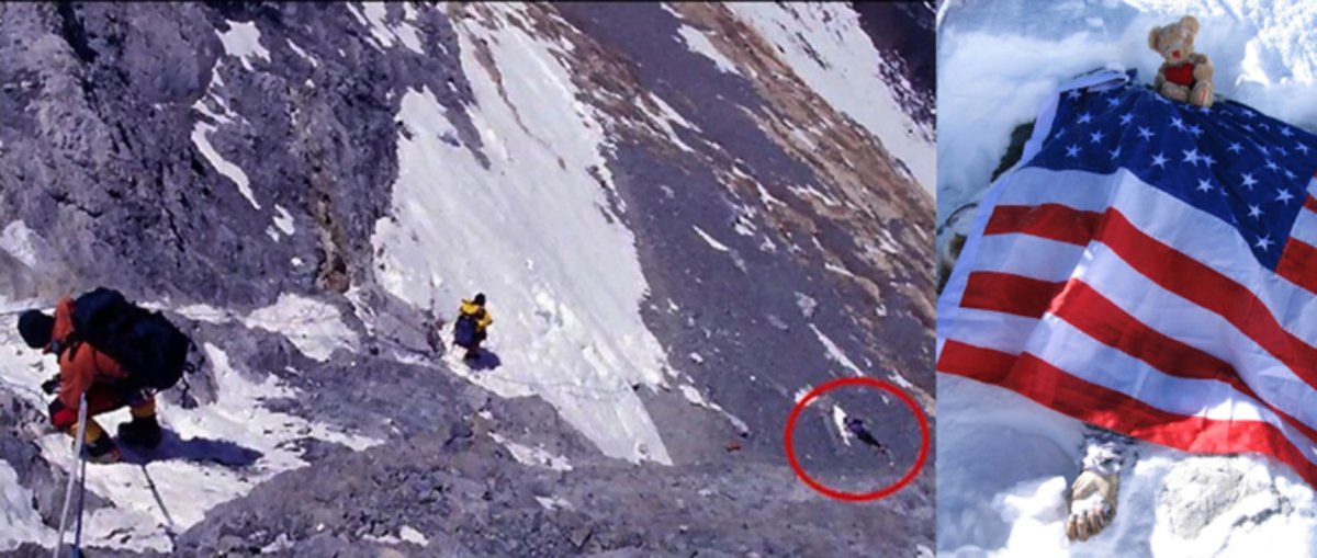 Эверест Роб Холл 1996 тело