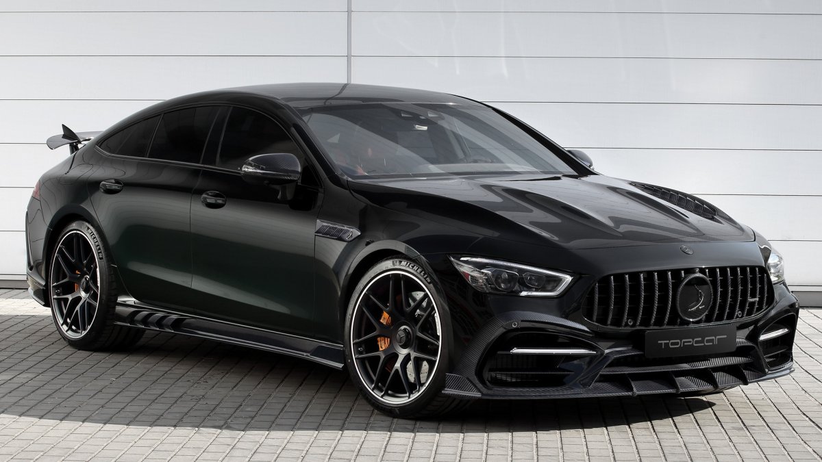 Mercedes AMG gt 63 s черный