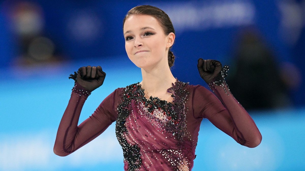 Анна Щербакова фигуристка Пекин