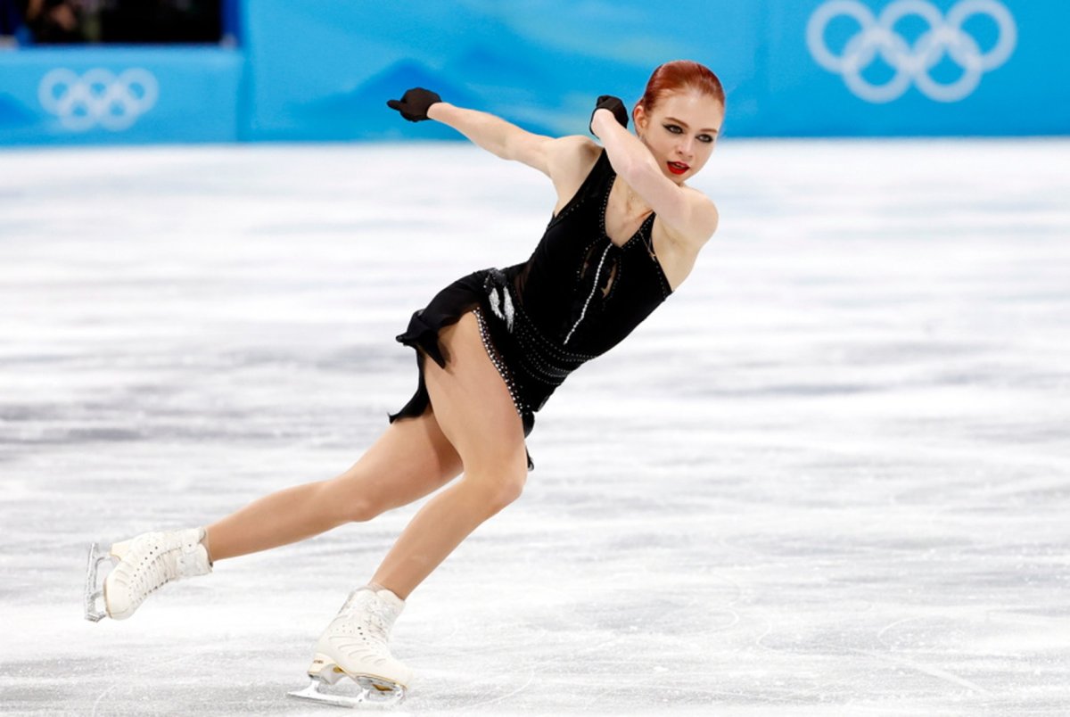 Саша Трусова фигуристка олимпиада 2022