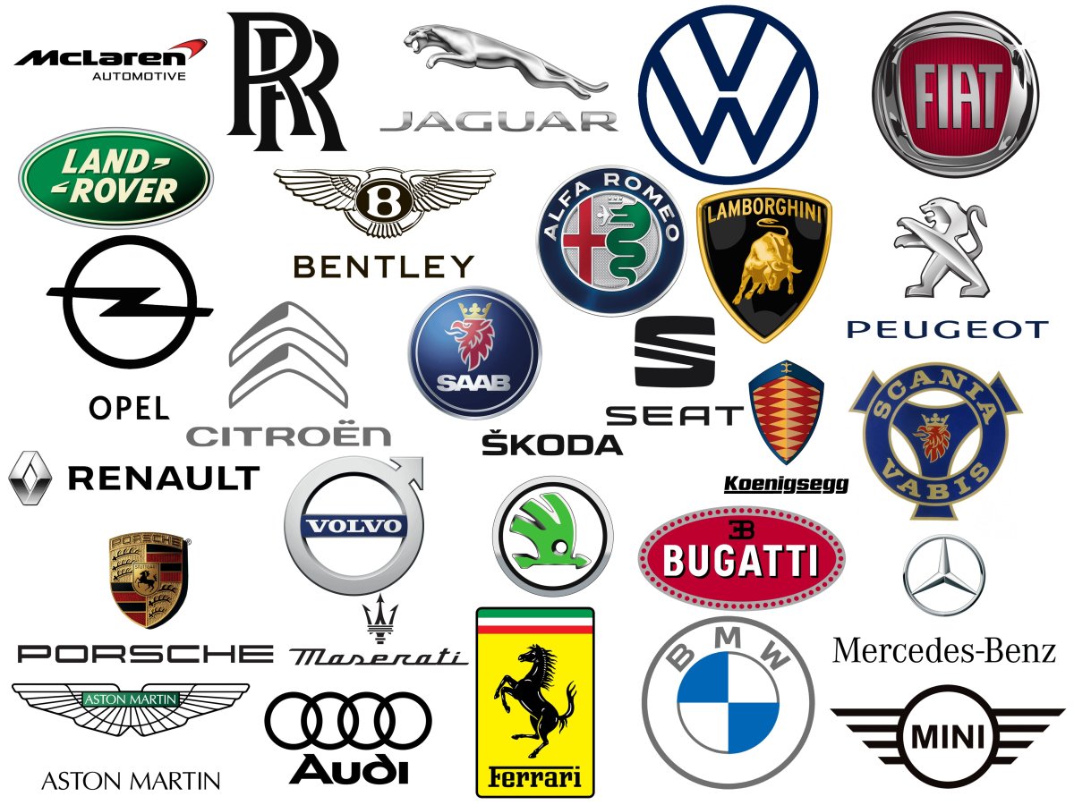 Европейские марки автомобилей