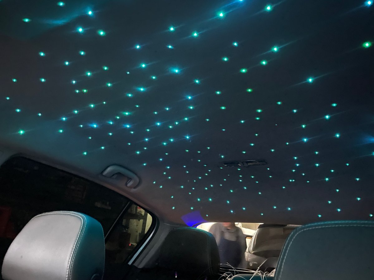 Звёздное небо подсветка в авто