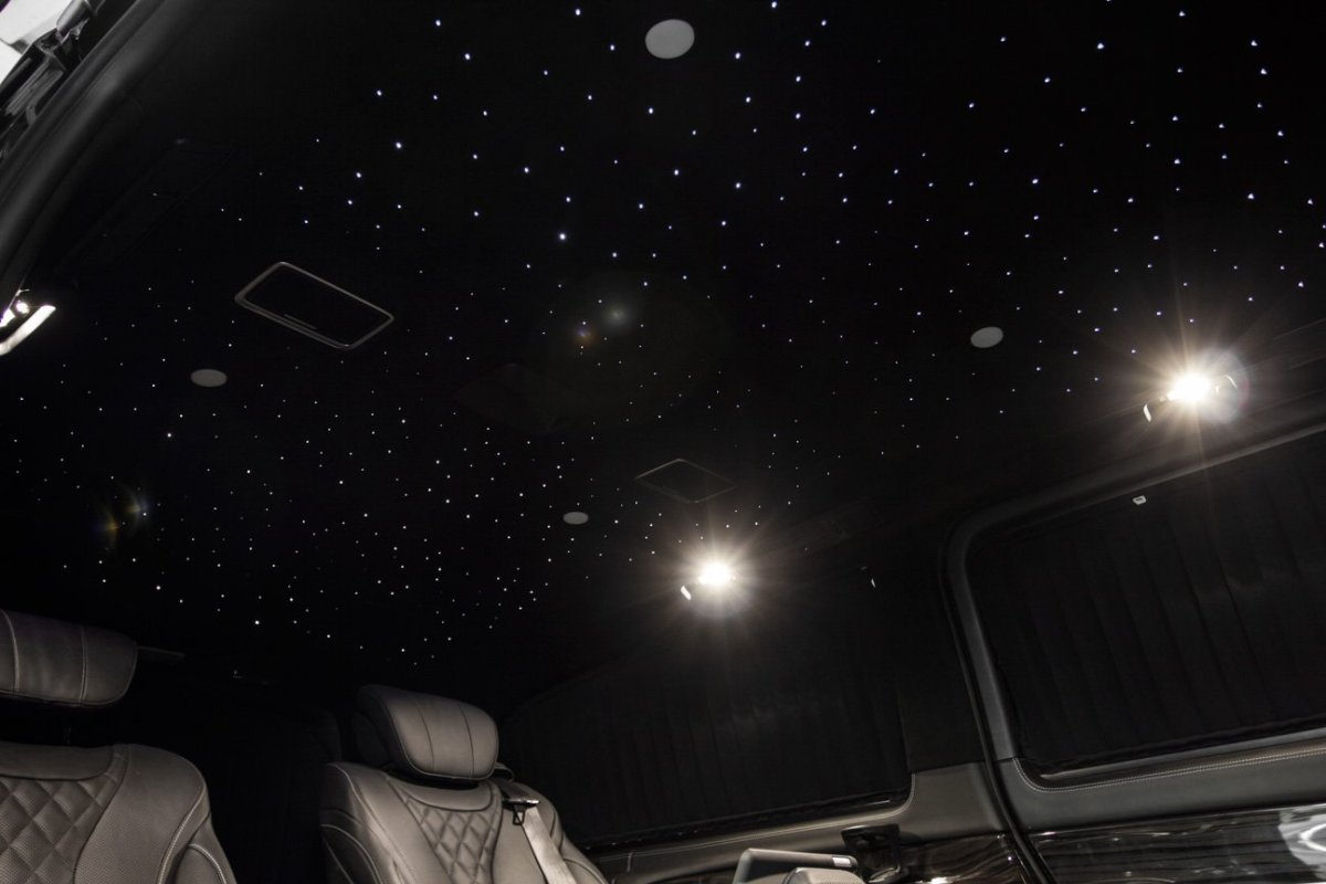 Потолок звездное небо Mercedes w212