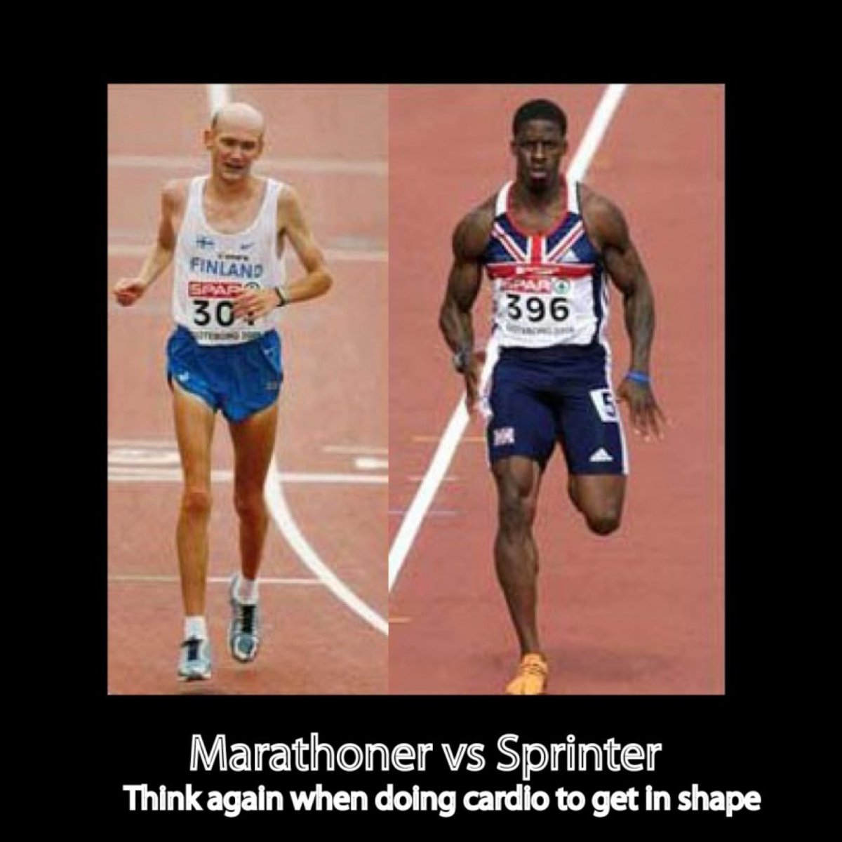 Спринтер vs марафонец