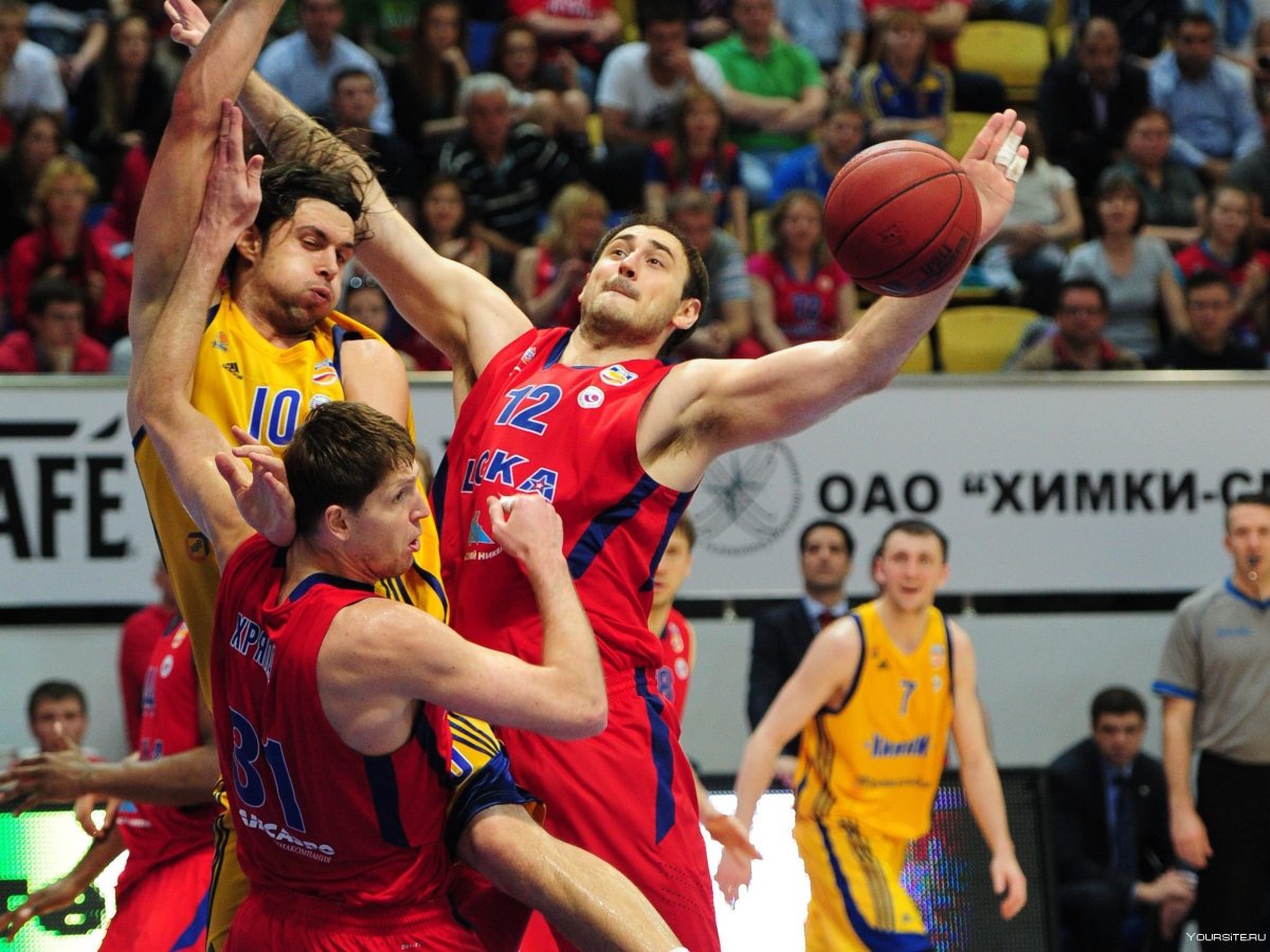 Российские баскетболисты