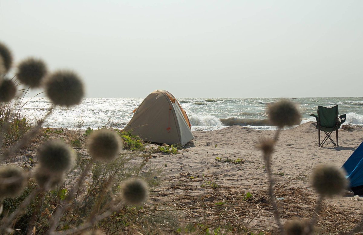 Автокемпинги на Азовском море с палатками