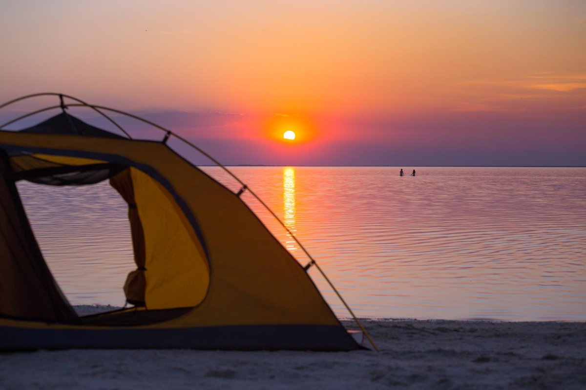 Отдохнуть в палатке у моря Витязево