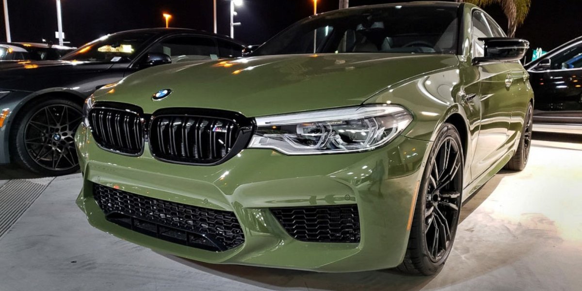 BMW m5 Urban Green