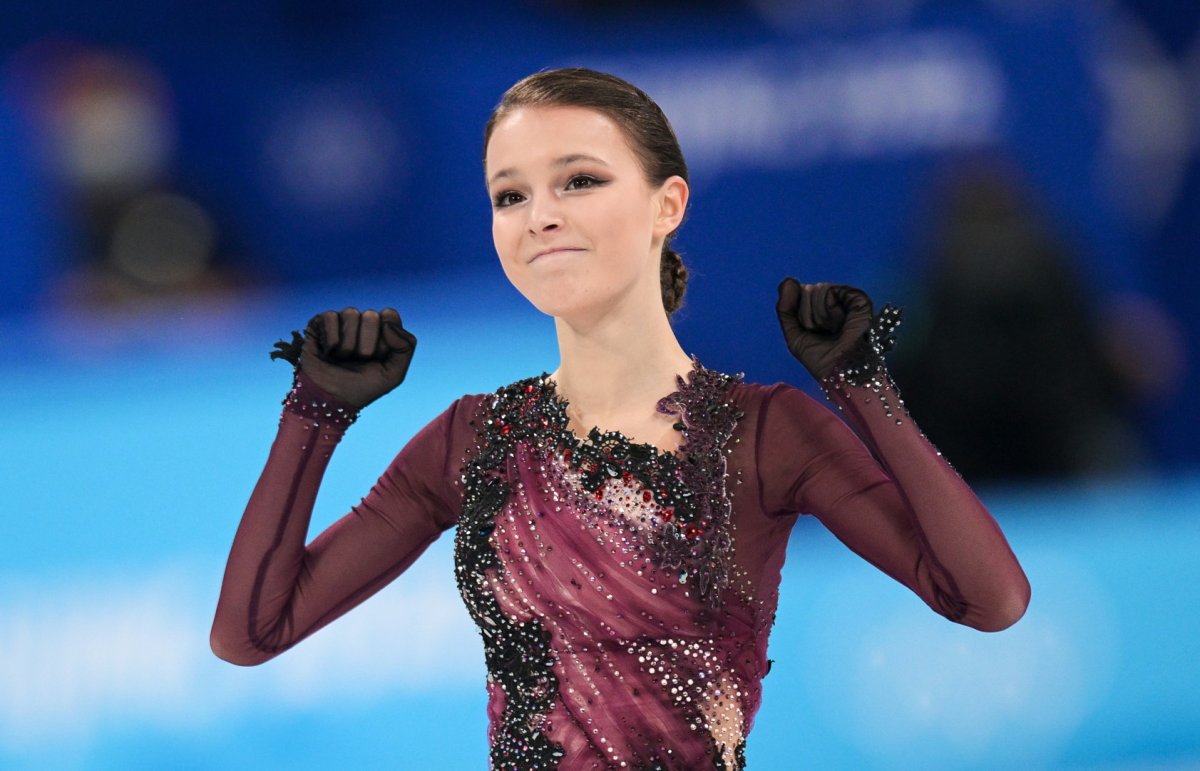 Анна Щербакова фигуристка 2022