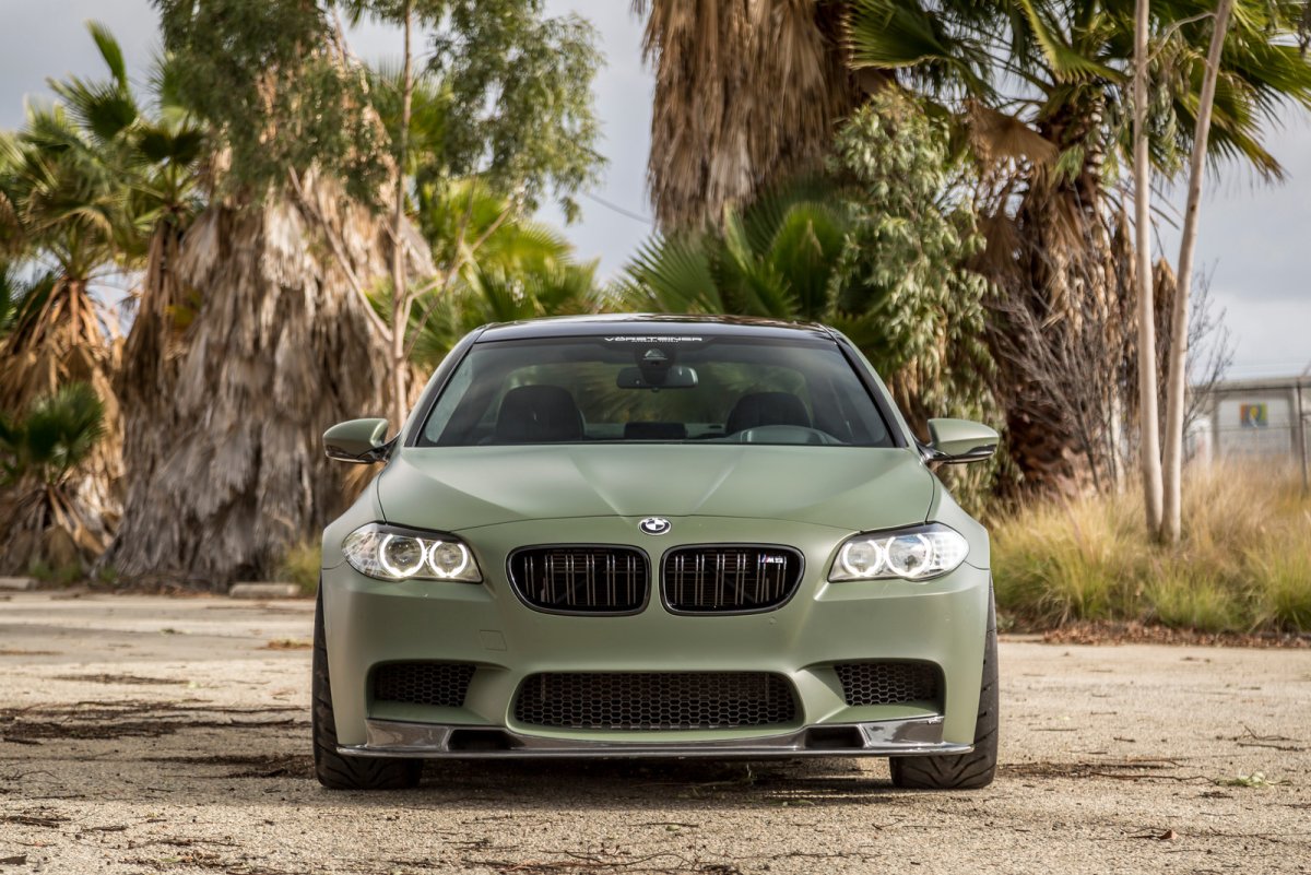 BMW 5 f10 Military Green