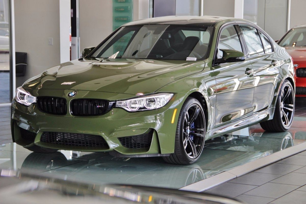 BMW f30 Urban Green