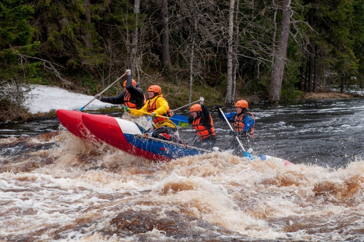 Одежда для сплава в Карелии