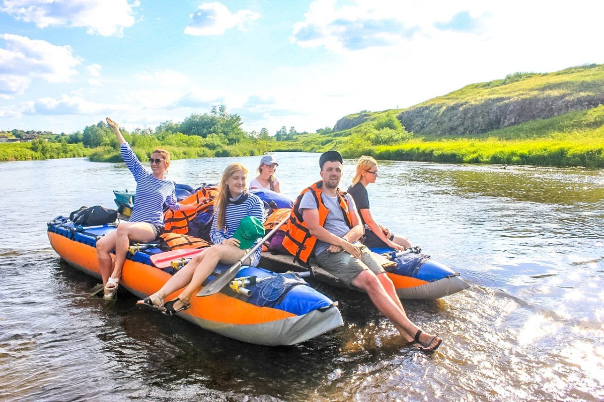 Сплав на катамаранах по реке реж