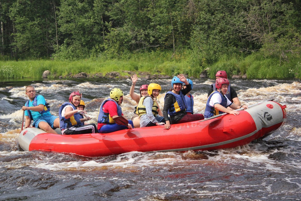 Река Шуя Карелия сплав