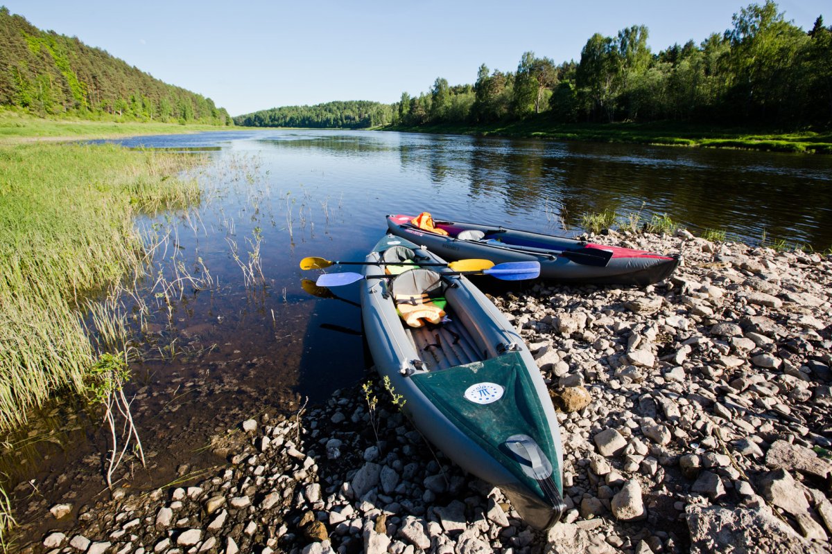 Сплав на байдарках верхняя Волга , Старица