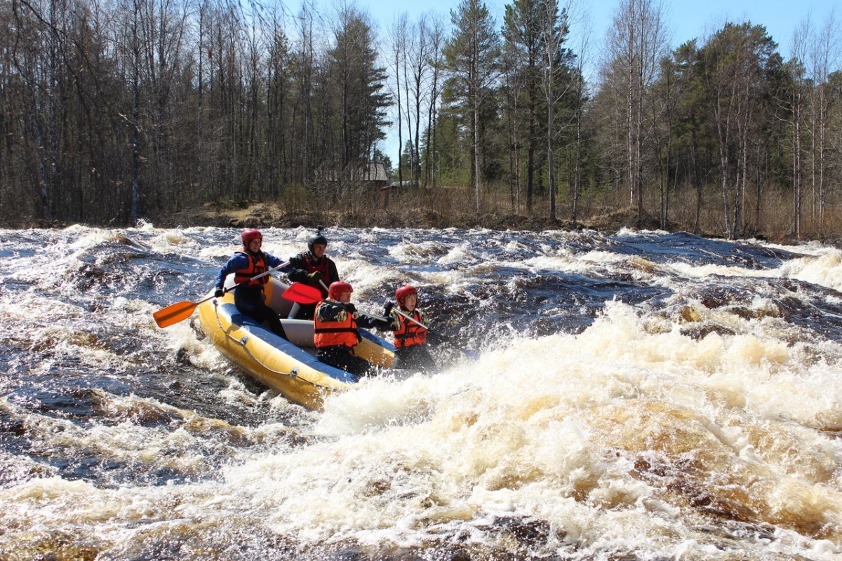 Инструктор Вячеслав Карелия сплав