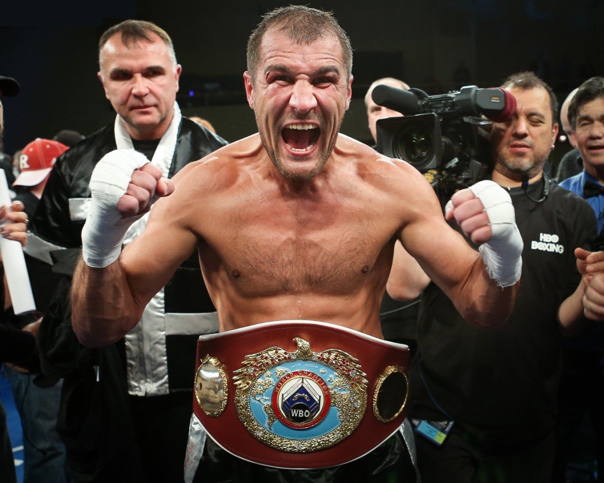 Чемпион мира по боксу Ковалев