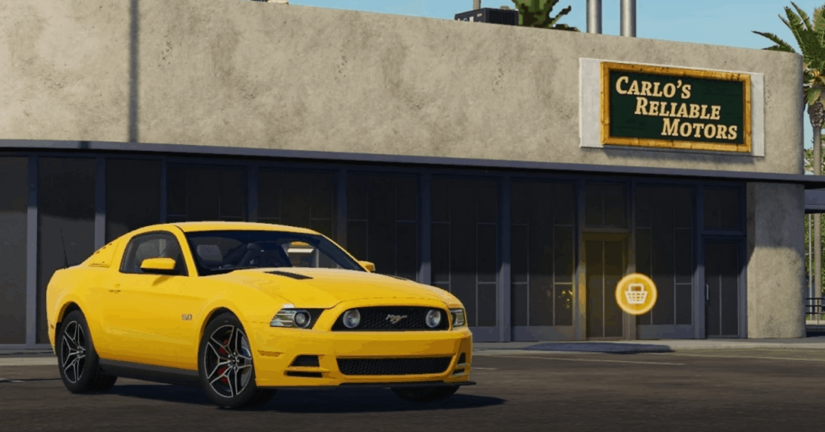 Ford Mustang для ФС 17