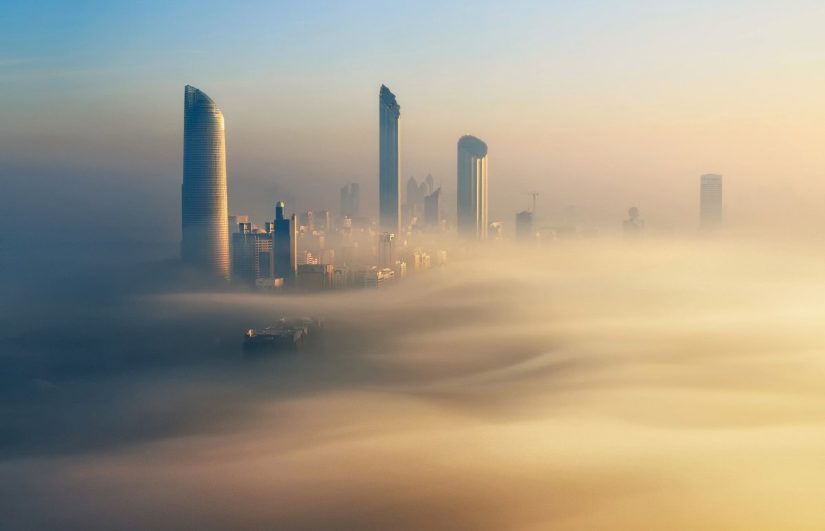 Дымка в Дубае