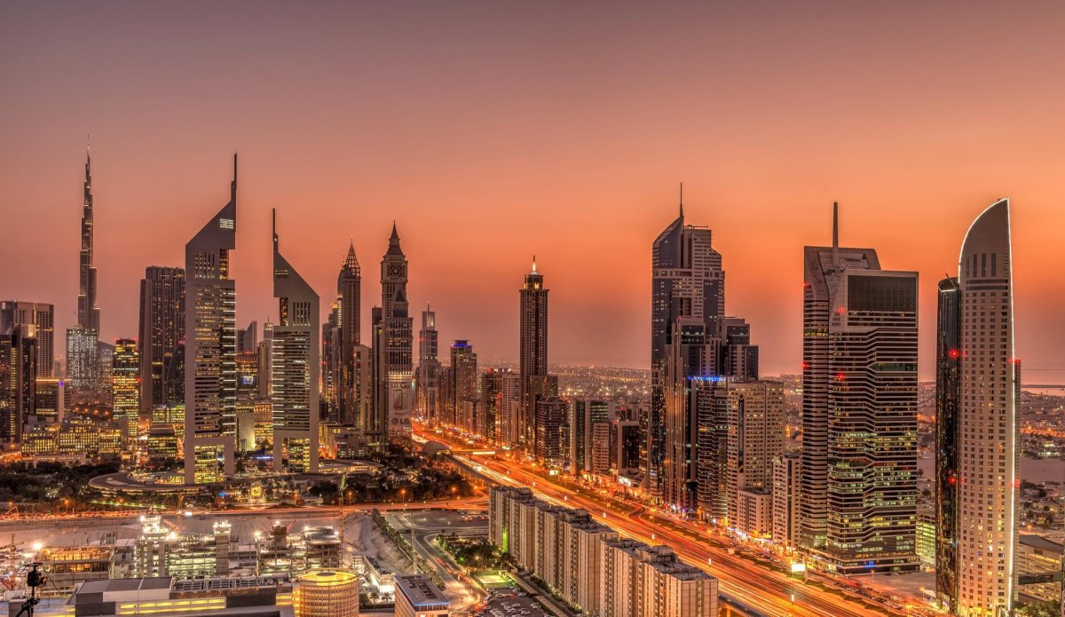 Дубай город 1080