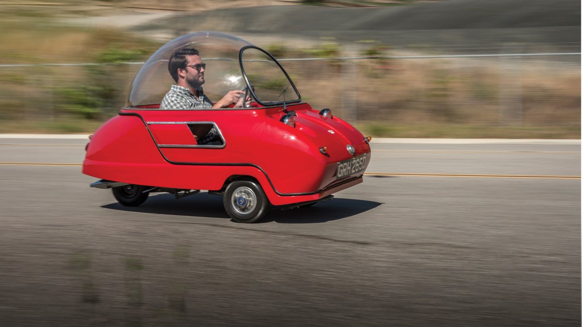Самый маленький автомобиль Peel p50