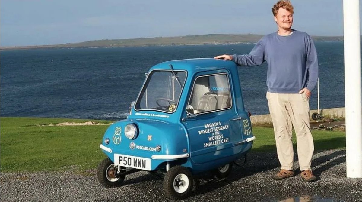 Самый маленький автомобиль Peel p50