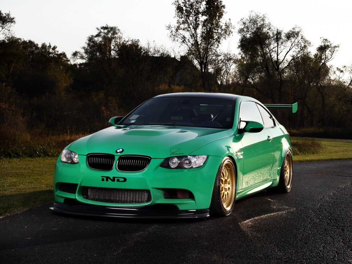 BMW e92 Green