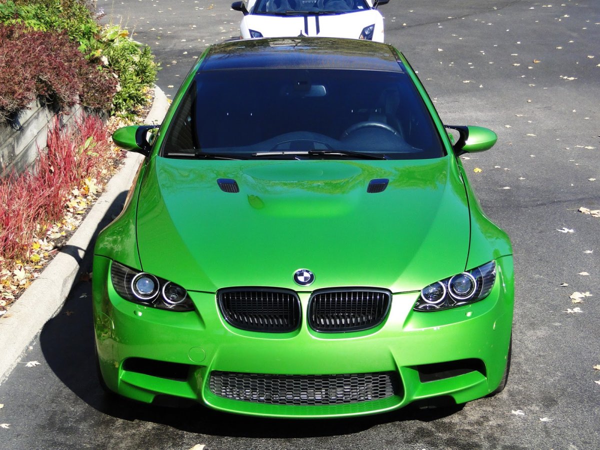 BMW m3 e92 Green